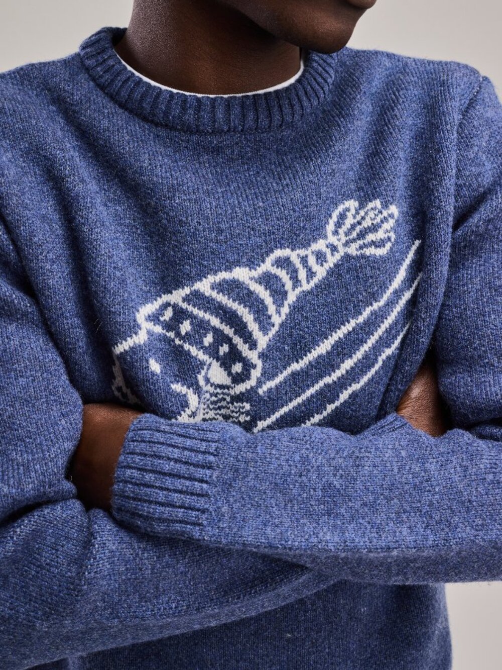 Sledding Snoopy RWS Sweater - Picture 5 of 8